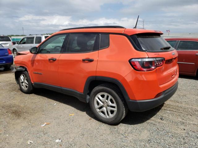 Photo 2 from auction – 2018 JEEP COMPASS SP with VIN 3C4NJCAB3JT105432