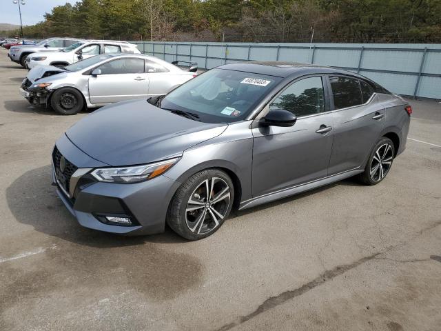 NISSAN SENTRA SR 2022 with VIN 3N1AB8DVXNY208129 - Photo from auction