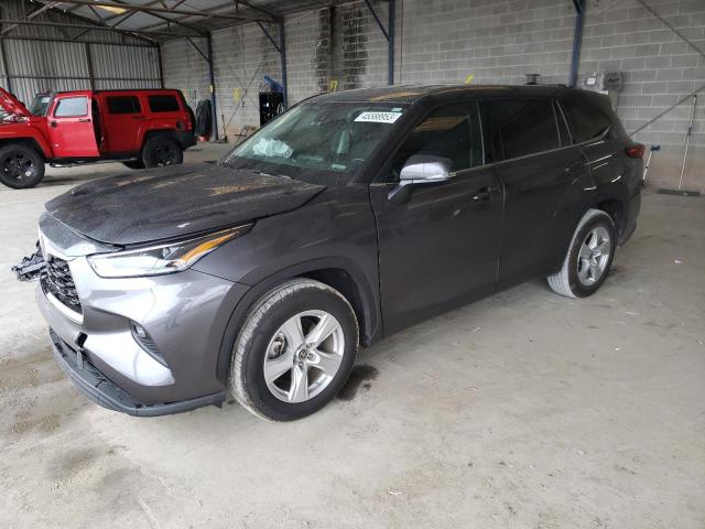 TOYOTA HIGHLANDER 2022 with VIN 5TDZZRAH5NS105952 - Photo from auction