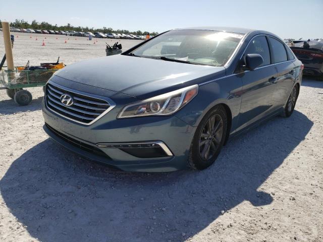 HYUNDAI SONATA SE 2015 with VIN 5NPE24AF0FH156108 - Photo from auction