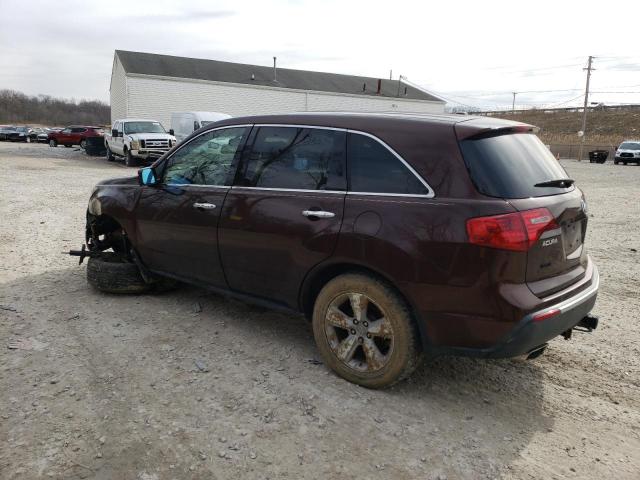 Photo 2 from auction – 2010 ACURA MDX TECHNO with VIN 2HNYD2H41AH522492