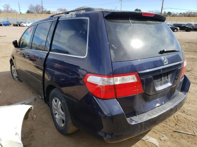 Photo 2 from auction – 2005 HONDA ODYSSEY EX with VIN 5FNRL38415B126979