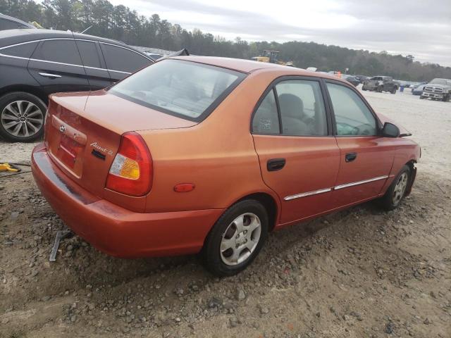 Photo 3 from auction – 2000 HYUNDAI ACCENT with VIN KMHCG45G8YU134034