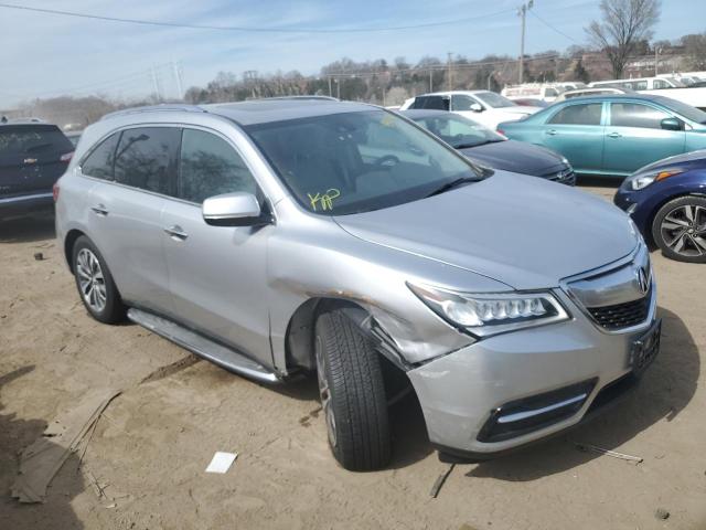 Photo 4 from auction – 2014 ACURA MDX TECHNO with VIN 5FRYD4H44EB015923