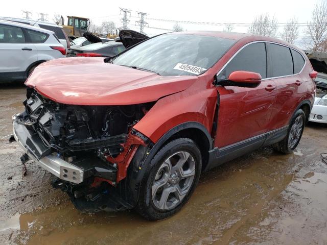 HONDA CR-V EXL 2019 with VIN 2HKRW2H83KH650488 - Photo from auction