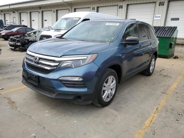 Photo 1 from auction – 2017 HONDA PILOT LX with VIN 5FNYF5H12HB040279