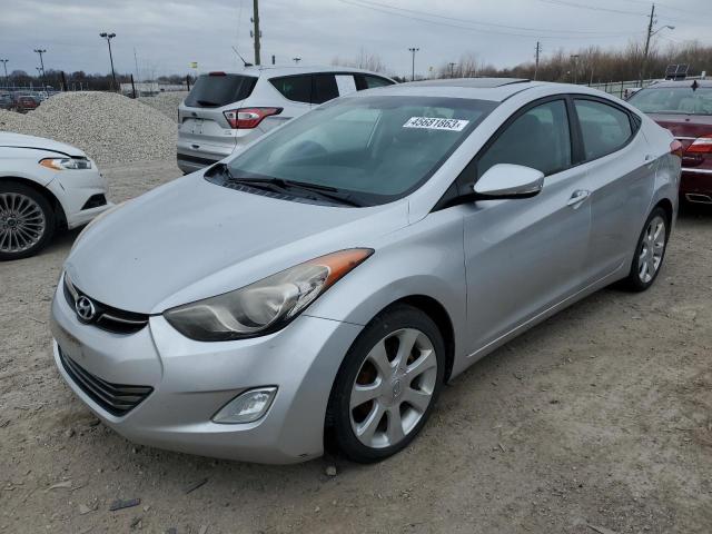 HYUNDAI ELANTRA GL 2011 with VIN KMHDH4AE7BU117500 - Photo from auction