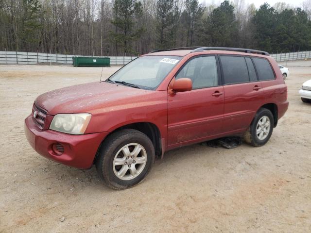 TOYOTA HIGHLANDER 2003 with VIN JTEGF21A630115590 - Photo from auction
