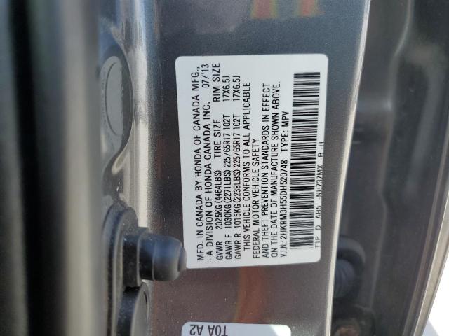 Photo 14 from auction – 2013 HONDA CR-V EX with VIN 2HKRM3H55DH520748