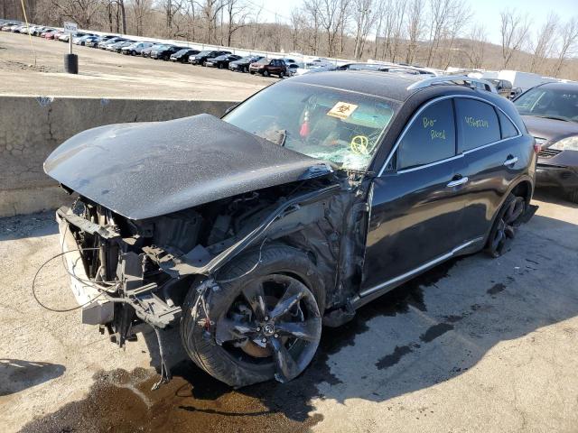 INFINITI FX35 2011 with VIN JN8AS1MW1BM731992 - Photo from auction