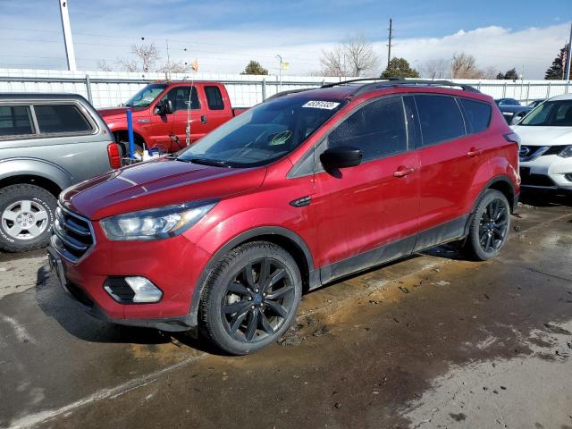 FORD ESCAPE SE 2018 with VIN 1FMCU9GD1JUA97584 - Photo from auction