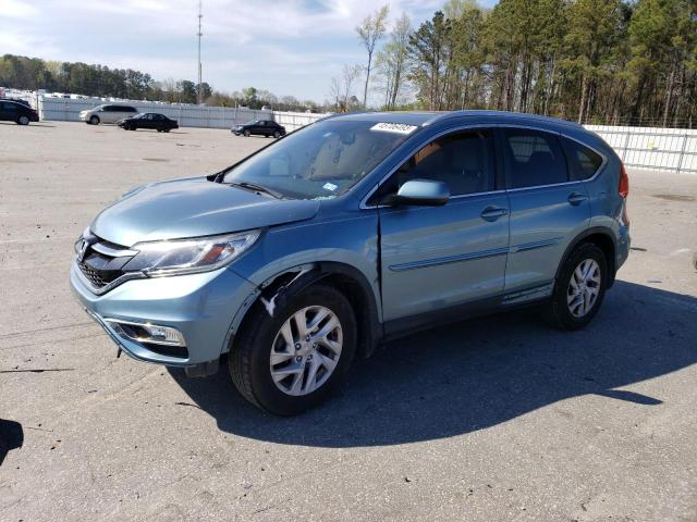 HONDA CR-V EXL 2015 with VIN 2HKRM3H75FH550742 - Photo from auction