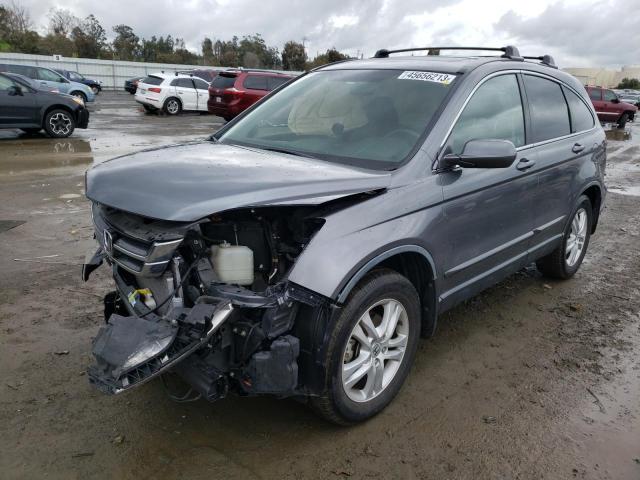 HONDA CR-V EXL 2011 with VIN JHLRE4H71BC025334 - Photo from auction