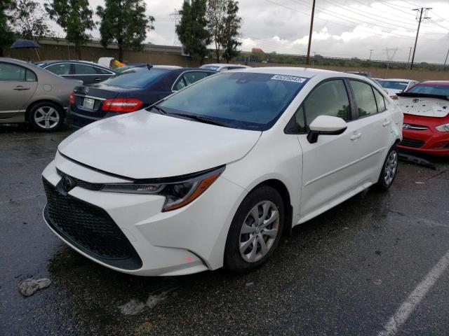 TOYOTA COROLLA LE 2022 with VIN JTDEPMAE9N3029926 - Photo from auction