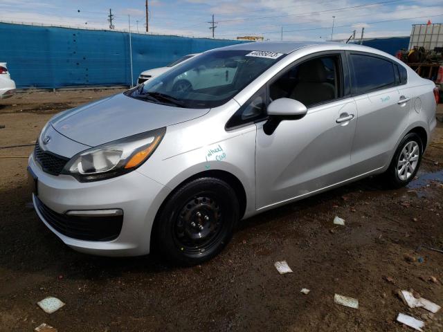 KIA RIO LX 2016 with VIN KNADM4A39G6561601 - Photo from auction