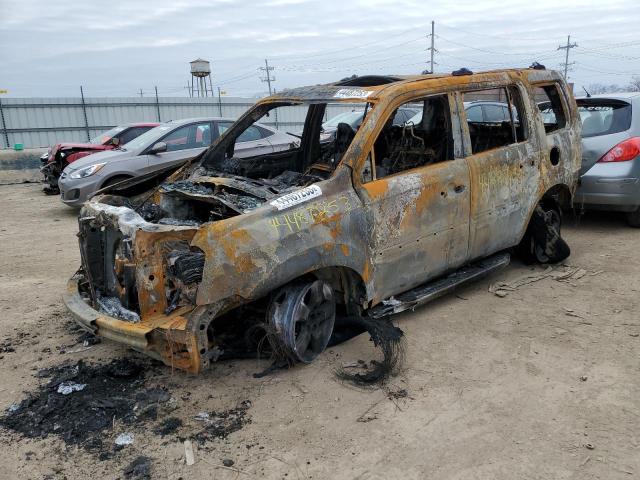 HONDA PILOT EXL 2011 with VIN 5FNYF3H64BB051890 - Photo from auction