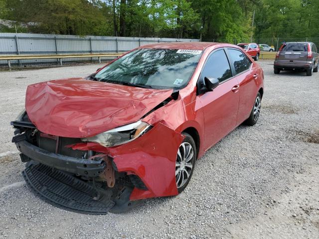 TOYOTA COROLLA L 2014 with VIN 5YFBURHE6EP096635 - Photo from auction