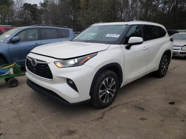 TOYOTA HIGHLANDER 2021 with VIN 5TDGZRAH2MS520958 - Photo from auction