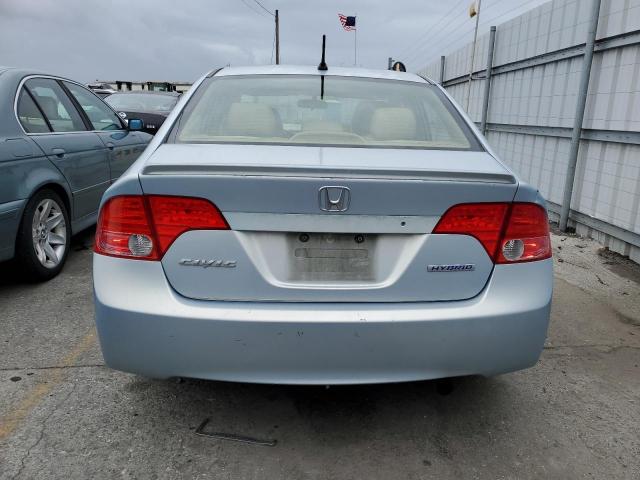 Photo 6 from auction – 2006 HONDA CIVIC HYBR with VIN JHMFA36286S016007
