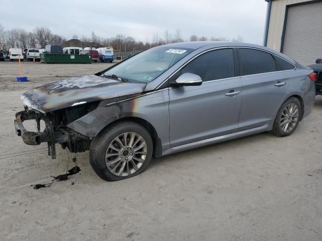 HYUNDAI SONATA 2015 with VIN 5NPE34AF7FH208881 - Photo from auction