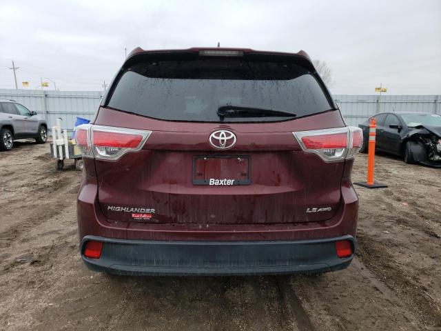 Photo 6 from auction – 2015 TOYOTA HIGHLANDER with VIN 5TDBKRFH1FS197366