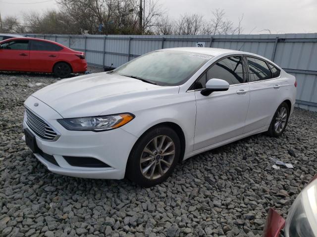 FORD FUSION SE 2017 with VIN 3FA6P0HD5HR276091 - Photo from auction