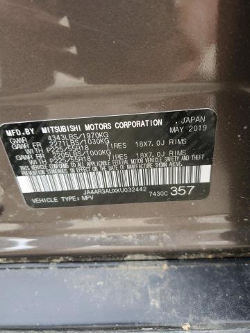 Photo 14 from auction – 2019 MITSUBISHI OUTLANDER with VIN JA4AR3AUXKU032442