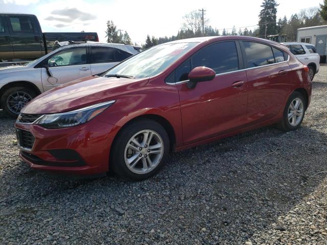 CHEVROLET CRUZE LT 2018 with VIN 3G1BE6SM3JS571529 - Photo from auction