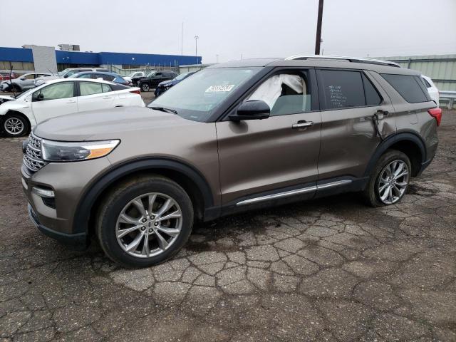 FORD EXPLORER L 2021 with VIN 1FMSK8FH4MGB37191 - Photo from auction
