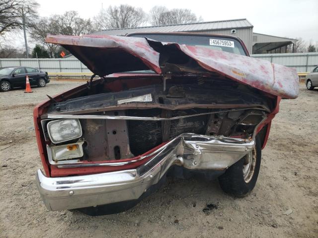 Photo 5 from auction – 1984 CHEVROLET C10 with VIN 2GCCC14D1E1128234
