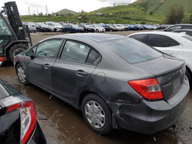 Photo 2 from auction – 2012 HONDA CIVIC LX with VIN 19XFB2F51CE364801