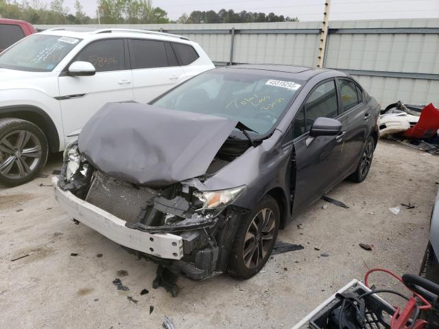 HONDA CIVIC EX 2015 with VIN 19XFB2F80FE021220 - Photo from auction