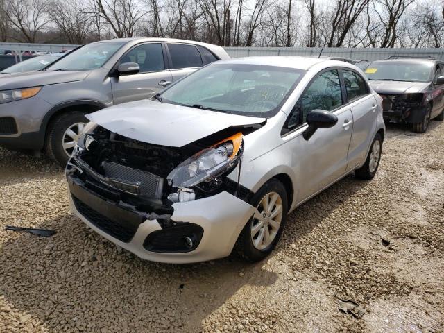 KIA RIO EX 2013 with VIN KNADN5A3XD6197218 - Photo from auction