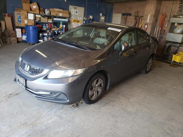 HONDA CIVIC LX 2013 with VIN 19XFB2F5XDE208094 - Photo from auction