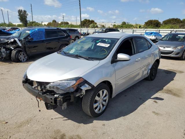 TOYOTA COROLLA L 2017 with VIN 2T1BURHE5HC749508 - Photo from auction
