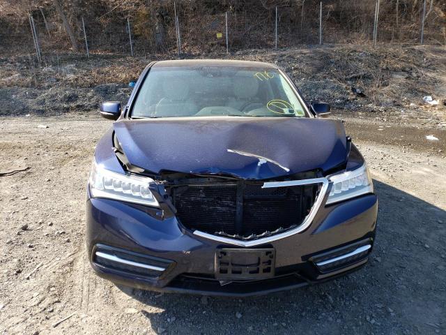 Photo 5 from auction – 2015 ACURA MDX TECHNO with VIN 5FRYD4H43FB007751
