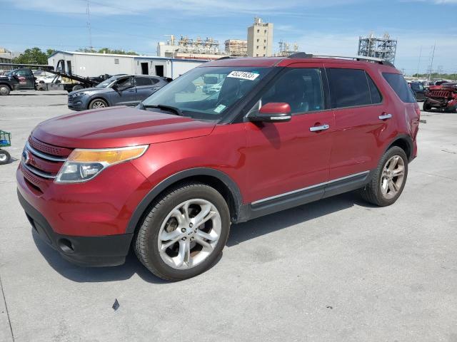 FORD EXPLORER L 2014 with VIN 1FM5K8F88EGB96694 - Photo from auction