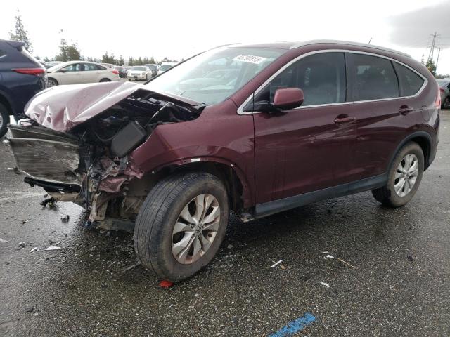 Photo 1 from auction – 2014 HONDA CR-V EXL with VIN 5J6RM3H72EL024458