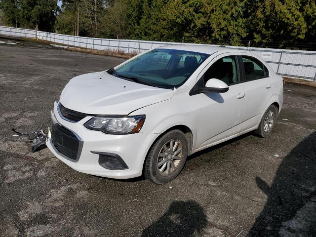 CHEVROLET SONIC LT 2017 with VIN 1G1JD5SH2H4102762 - Photo from auction