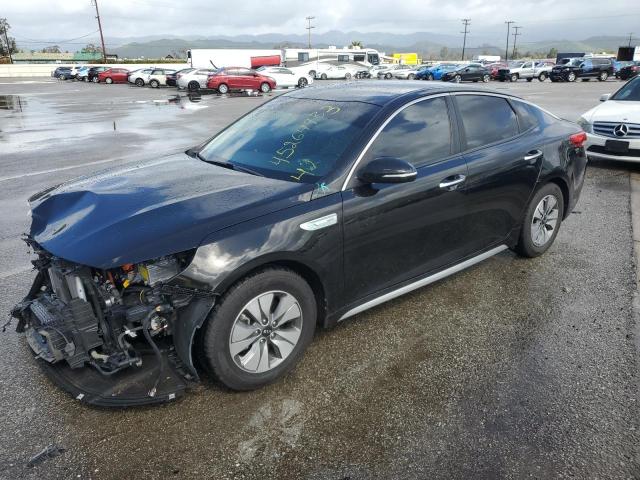 KIA OPTIMA HYB 2017 with VIN KNAGT4LE1H5010696 - Photo from auction