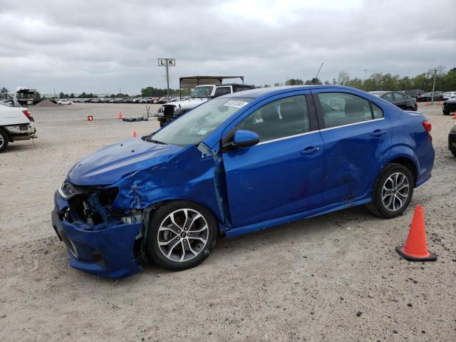 CHEVROLET SONIC LT 2020 with VIN 1G1JD5SB8L4105282 - Photo from auction