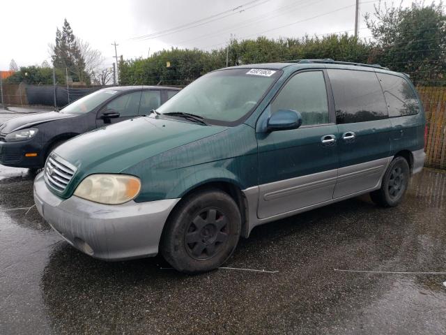 Photo 1 from auction – 2002 KIA SEDONA EX with VIN KNDUP131126263086