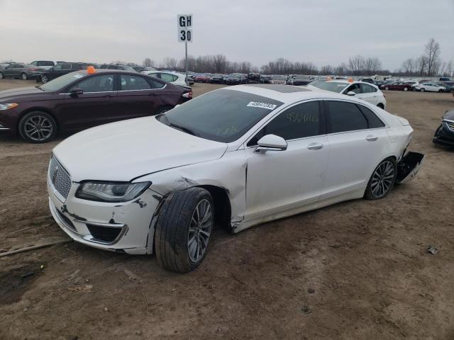 LINCOLN MKZ SELECT 2018 with VIN 3LN6L5D94JR601965 - Photo from auction