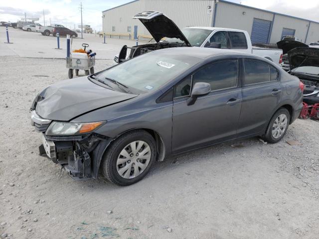 HONDA CIVIC LX 2012 with VIN 19XFB2E50CE026243 - Photo from auction