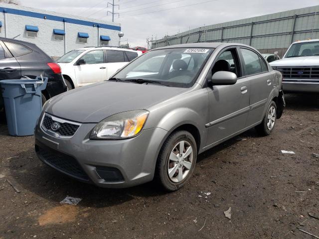 KIA RIO LX 2010 with VIN KNADH4A37A6692022 - Photo from auction