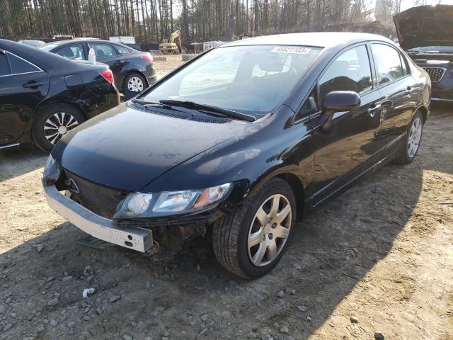 HONDA CIVIC LX 2011 with VIN 2HGFA1F5XBH301763 - Photo from auction