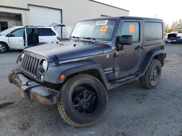 Photo 1 from auction – 2017 JEEP WRANGLER S with VIN 1C4AJWAG5HL512394