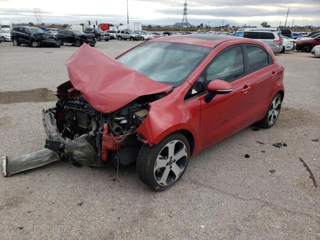 KIA RIO EX 2015 with VIN KNADN5A37F6452801 - Photo from auction