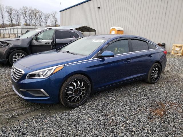HYUNDAI SONATA SE 2017 with VIN 5NPE24AF5HH501247 - Photo from auction