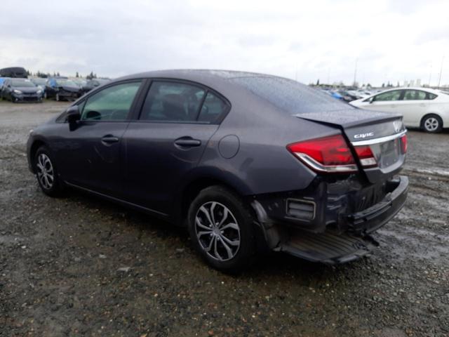 Photo 2 from auction – 2014 HONDA CIVIC LX with VIN 19XFB2F51EE267018